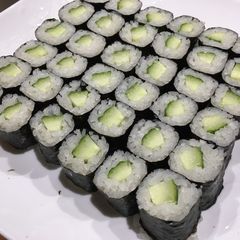 How to make cucumber roll at your home A picture of How to make cucumber roll at your home.