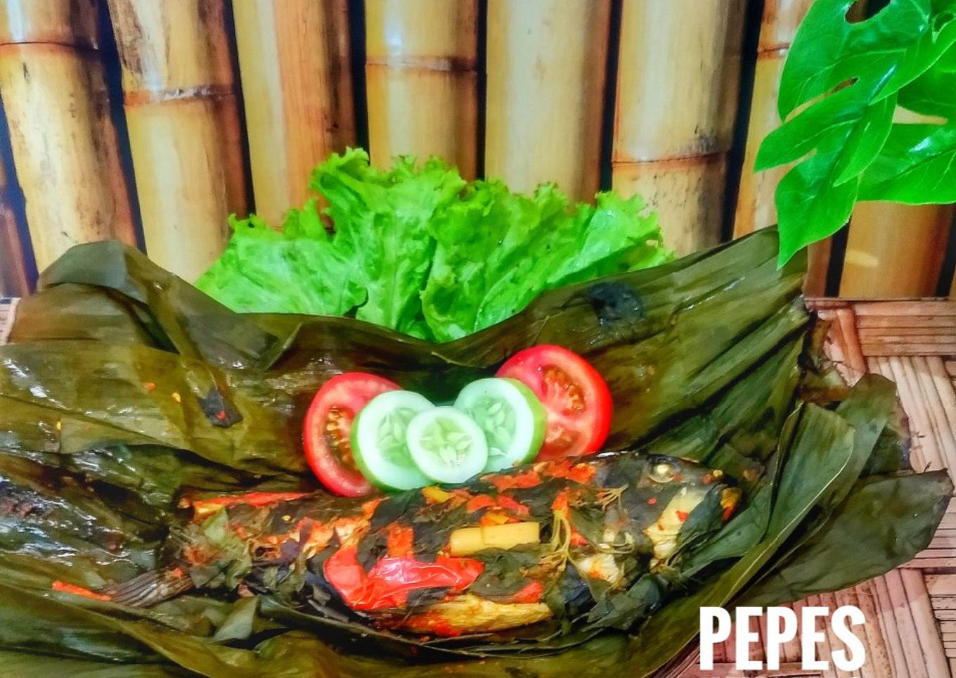 Pepes Ikan Mas Kemangi Pedas👩‍🍳