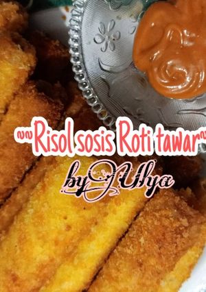 Foto resep Risol sosis Roti tawar😊