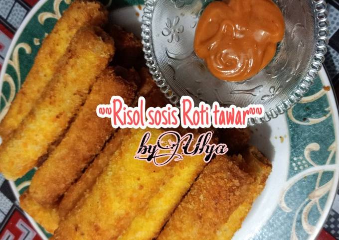 Cara Buat Risol sosis Roti tawar😊 Murah