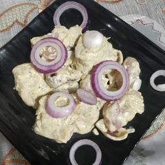 A picture of Afgani malai chaap.