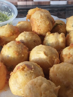 A picture of Bateta Vada#potatoes contest.