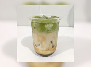 Foto resep Dalgona Matcha