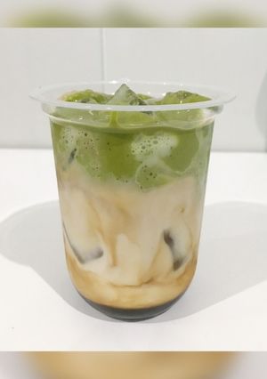 Foto resep Dalgona Matcha