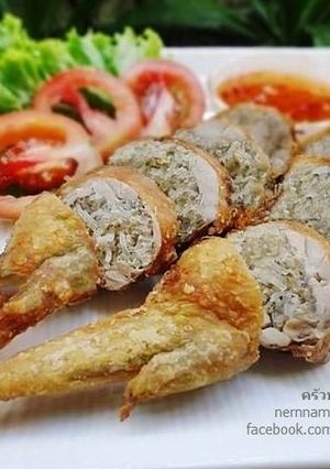รูปของ ปีกไก่ยัดไส้
