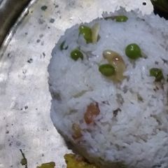 A picture of Peas pullav.