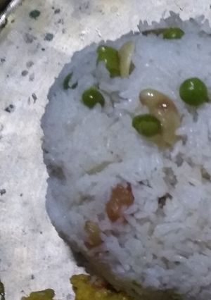 A picture of Peas pullav.