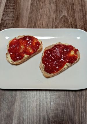 Φωτογραφία της συνταγής Μαρμελάδα φράουλα 🍓 με σπόρους chia😋