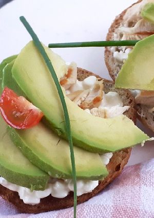Une photo de Avocado toast passionnément