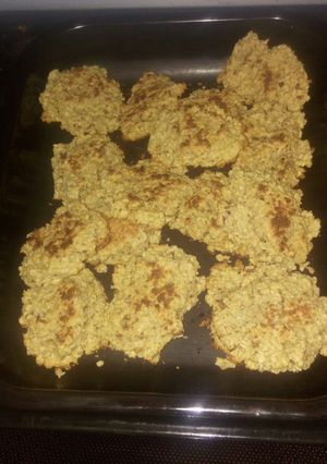 Una foto de Galletas de avena sin harina