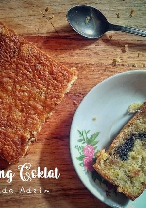 Foto resep Bolu pisang coklat || 2 telur