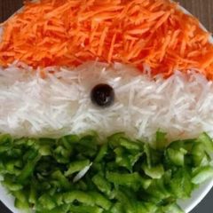 A picture of Tri colour Salad.