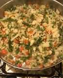 Coliflor con verduras