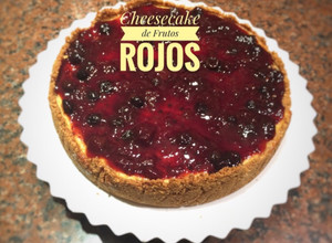 Una foto de Cheesecake de frutos rojos
