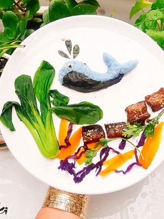 Hình của món Lươn sốt teriyaki.