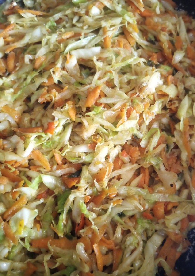 A picture of Spring roll fillings.