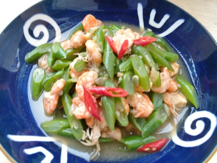 Cara Gampang Membuat Resep Tumis Udang Buncis yang Sempurna Anti Ribet, Uenak Banget