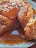 Flan en freidora de aire