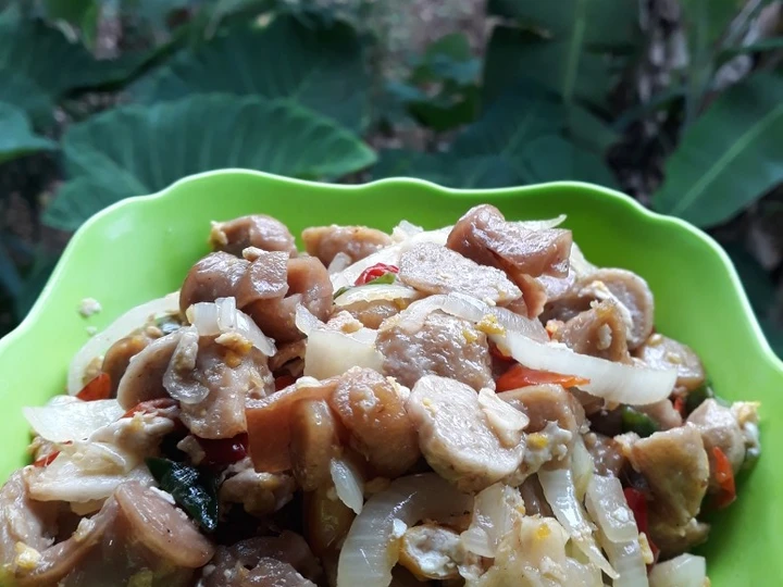 Cara Sederhana Menyiapkan Resep  Tumis frozen food (sosis,tempura,bakso) yang Sempurna, Enak Banget