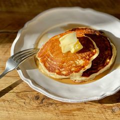 A picture of 🥞 American pancake for Sunday breakfast.