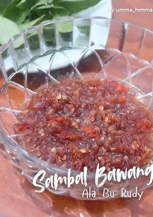 Foto resep Sambal Bawang Ala Bu Rudy