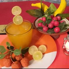 A picture of Orange tang drink🍊🍸🔥☉ #drinkcontest.