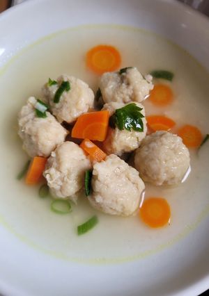 Foto resep Sup Bakso Ayam Homemade mpasi