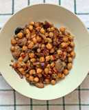 Garbanzos con setas