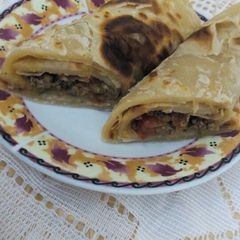A picture of Chapati Roll.