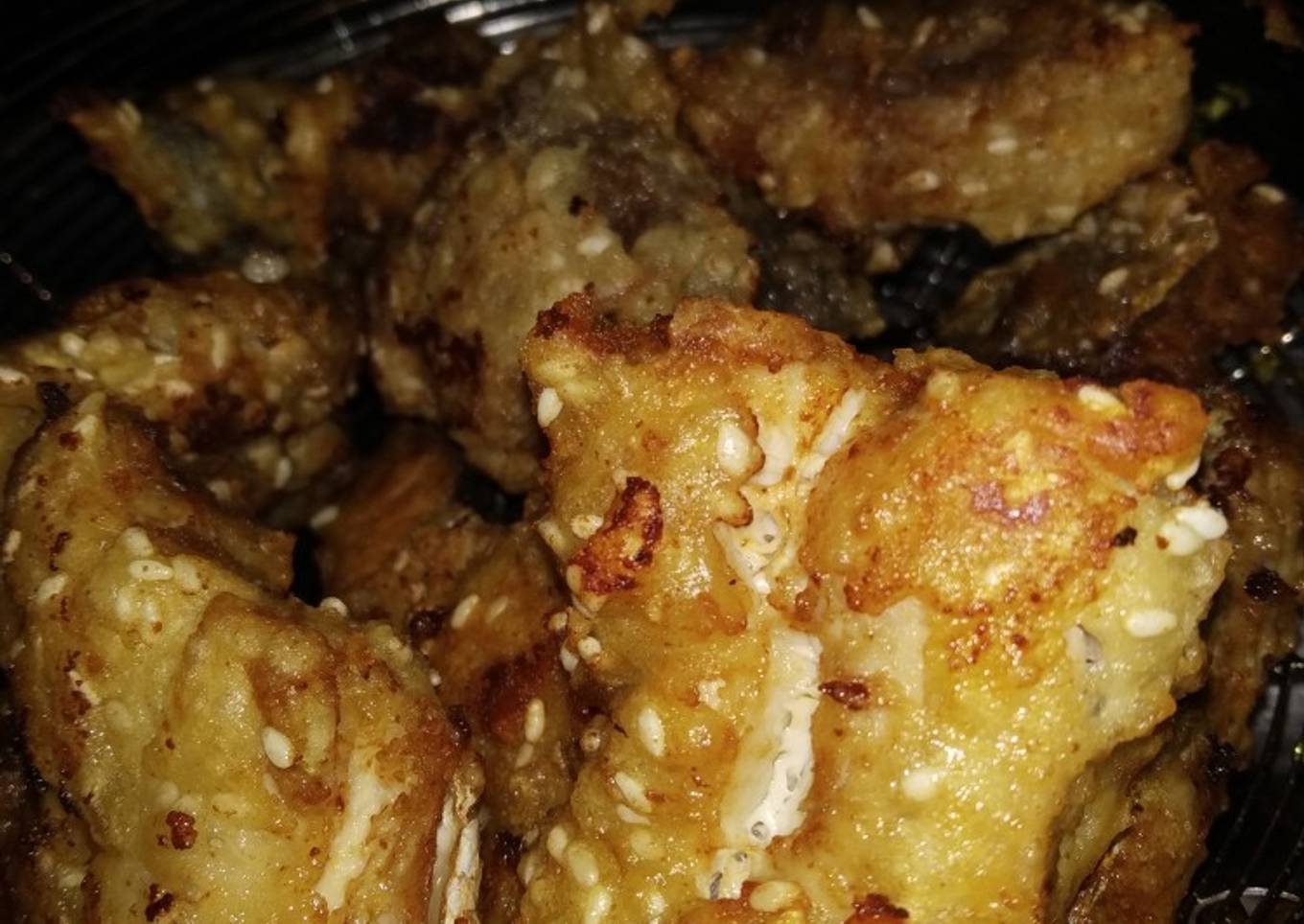Ayam goreng tepung wijen