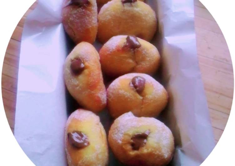 Nutella bomboloni