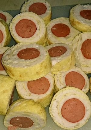 Foto resep Rollade ayam sosis kimbo