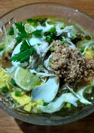 Foto resep 30. Soto Lamongan + Koya