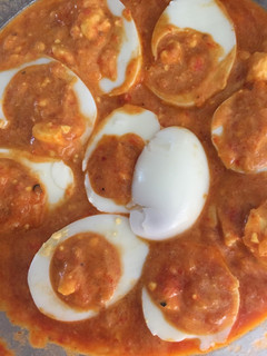 Una foto de Huevos en salsa de sidra!