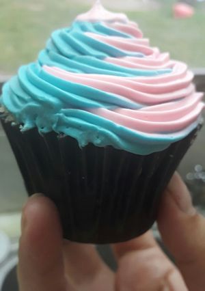 Una foto de Muffins rellenos con crema