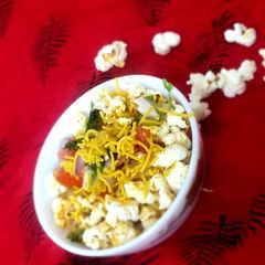 A picture of Popcorns bhel.