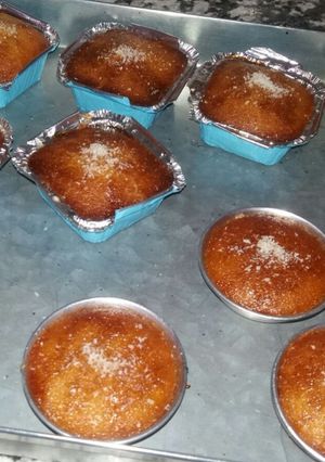 صورة لوصفة بسبوسة بالكرمال 🍰