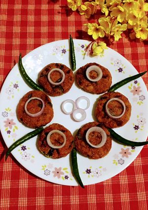 A picture of Vegetable Cutlet.