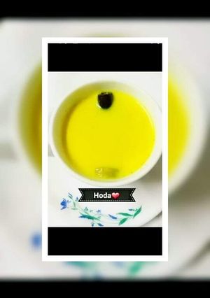 صورة لوصفة المشروب الذهبي 🤗 ممنوع للحامل 😙 اللي على الوجه عود القرفه