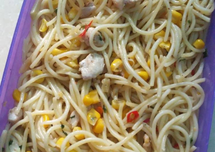 Resep Spaghetti Aglio Olio (simpel) Anti Gagal