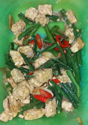 Foto resep Kacang panjang vs tempe#bikin ramadhan berkesan