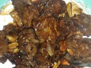 Gambar daging iga sapi panggang