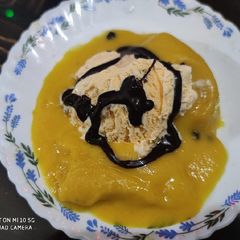 A picture of Mango mousse.