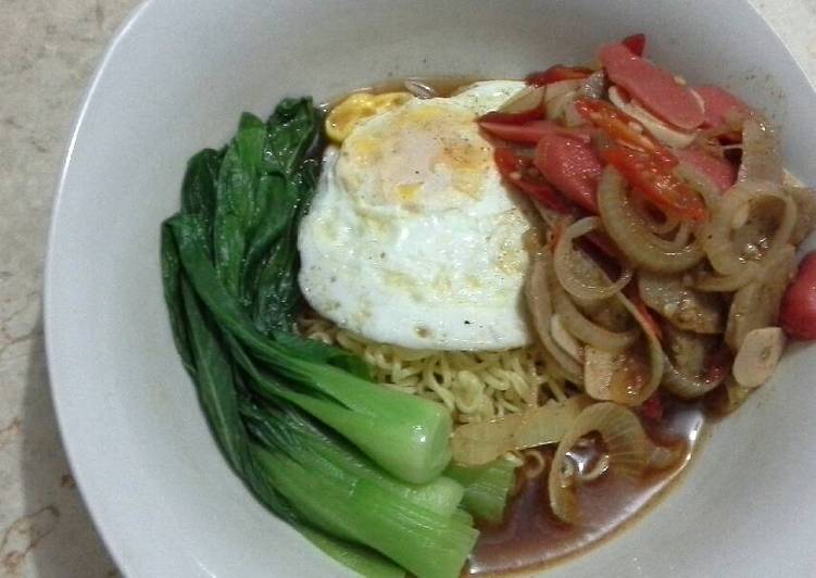 Resep Mie ramen super pedas Anti Gagal