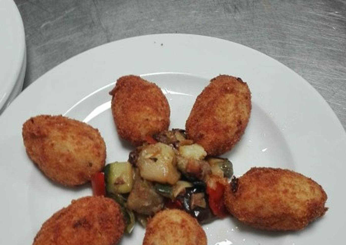 Croquetas de pollo🐣🍗🍸😋