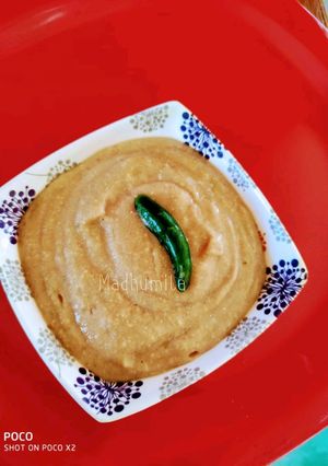 A picture of Kaitha Chutney.