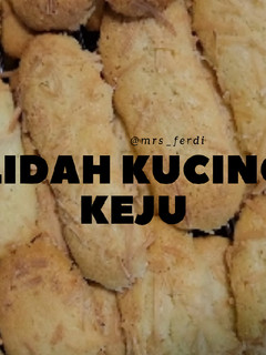 Foto resep Lidah Kucing Keju. Simple No Cetakan..!
