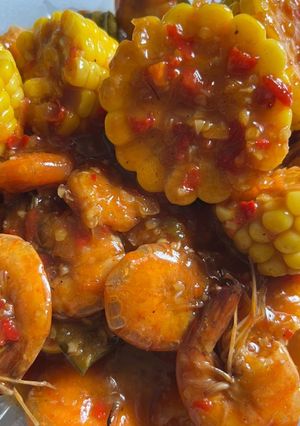 Foto resep Udang Pedas Asam Manis Saus Padang
