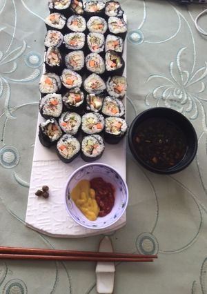 Una foto de Sushi diablo