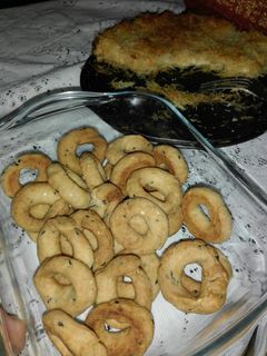 صورة لوصفة كعك مالح بالجنن